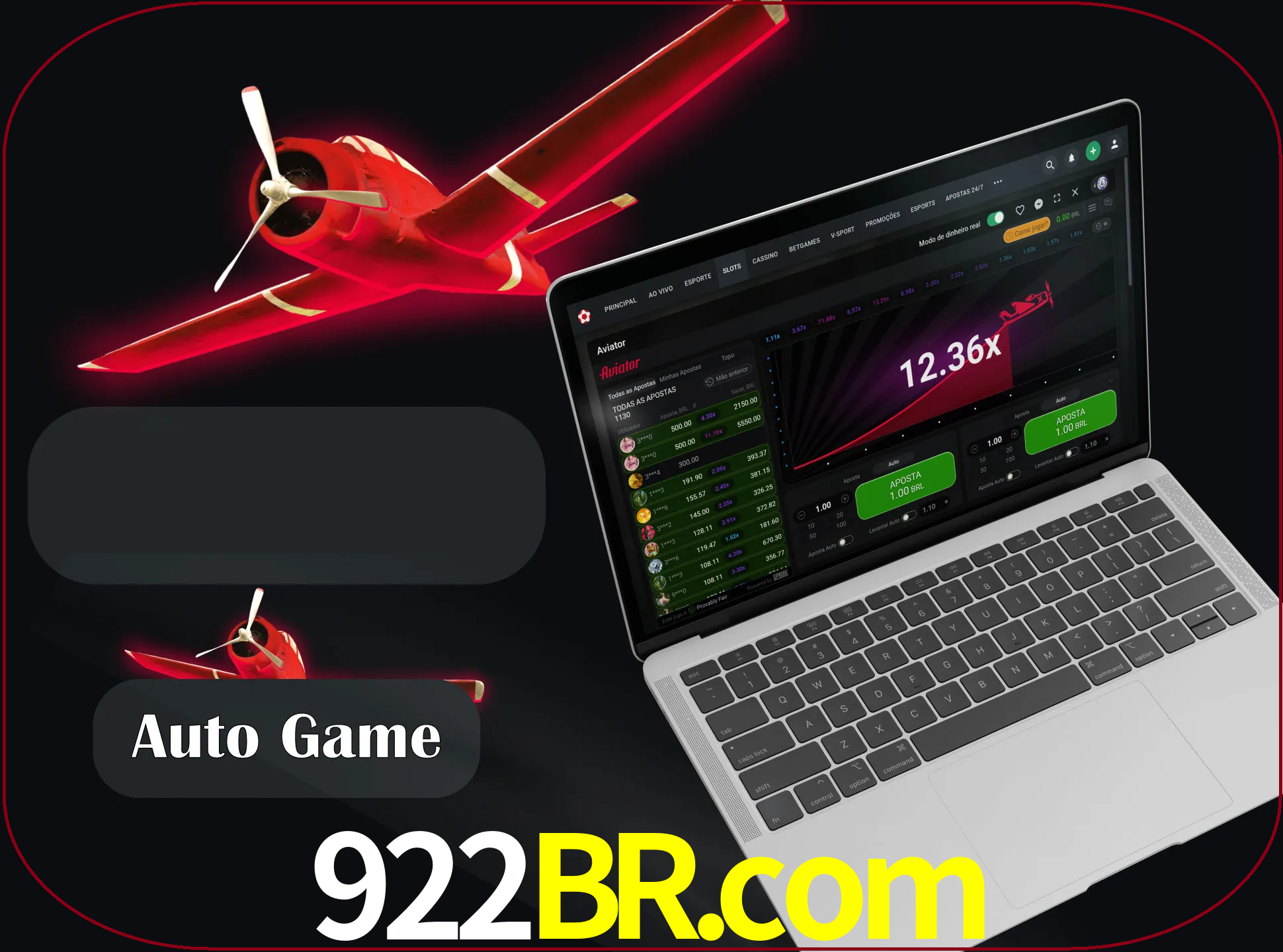 No modo automático, os jogos apostam e sacam seu dinheiro automaticamente.