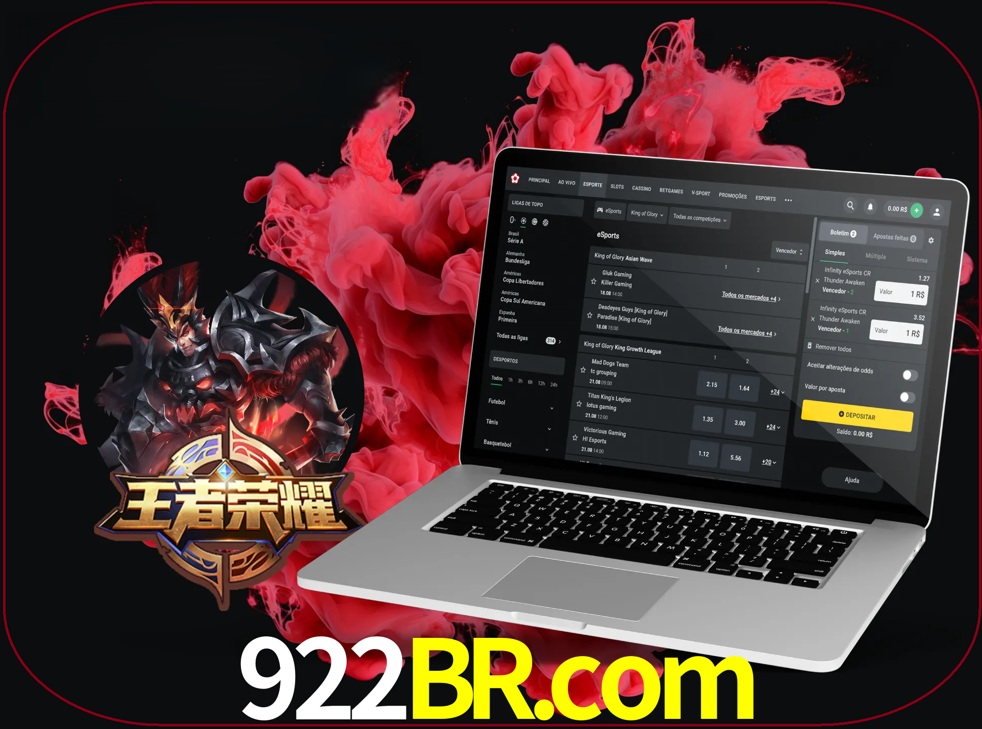 Um jogo global que conquistou os corações dos utilizadores de todo o mundo e que foi desenvolvido na China está disponível no 922br.