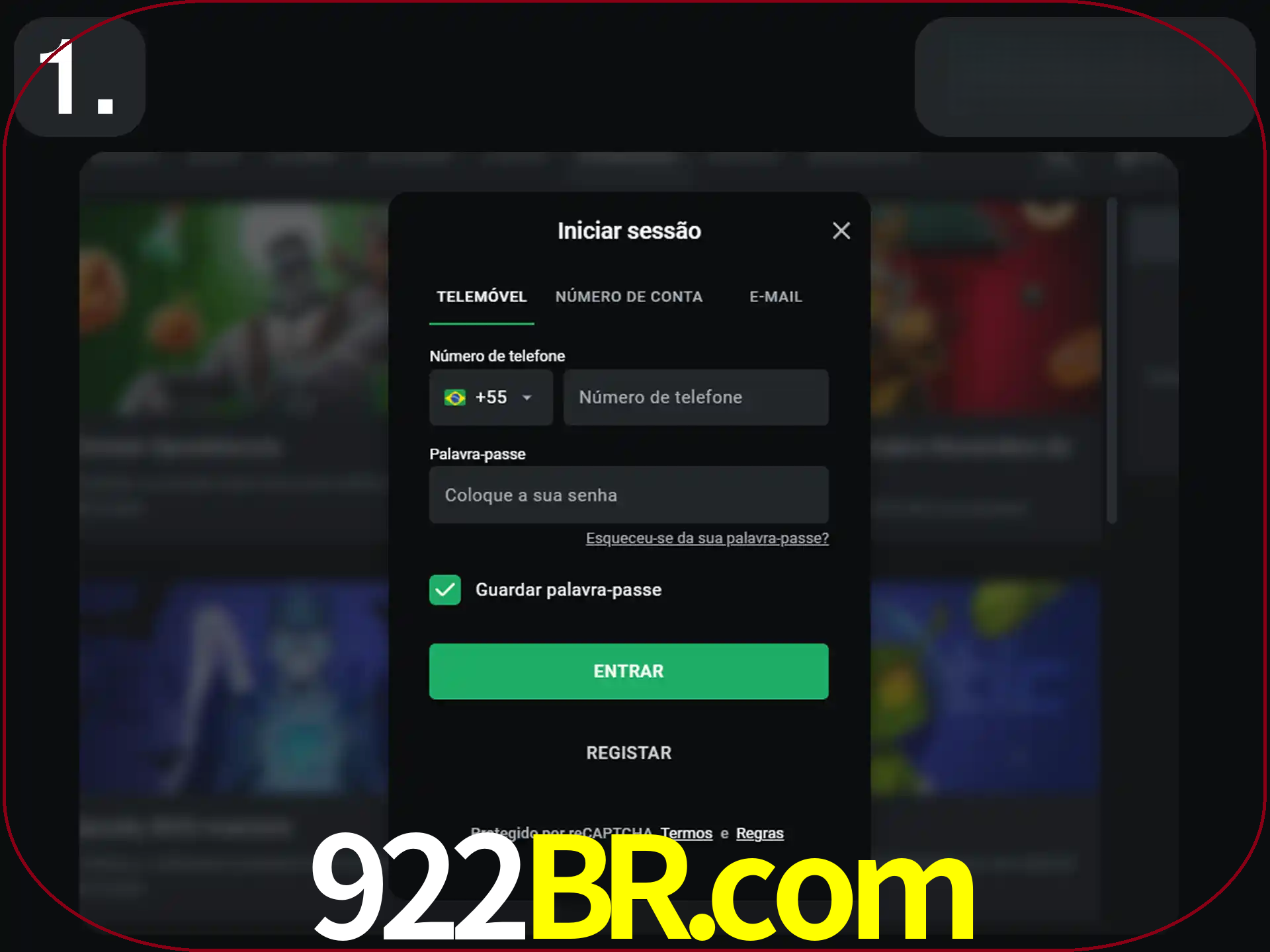 Acesse o site.