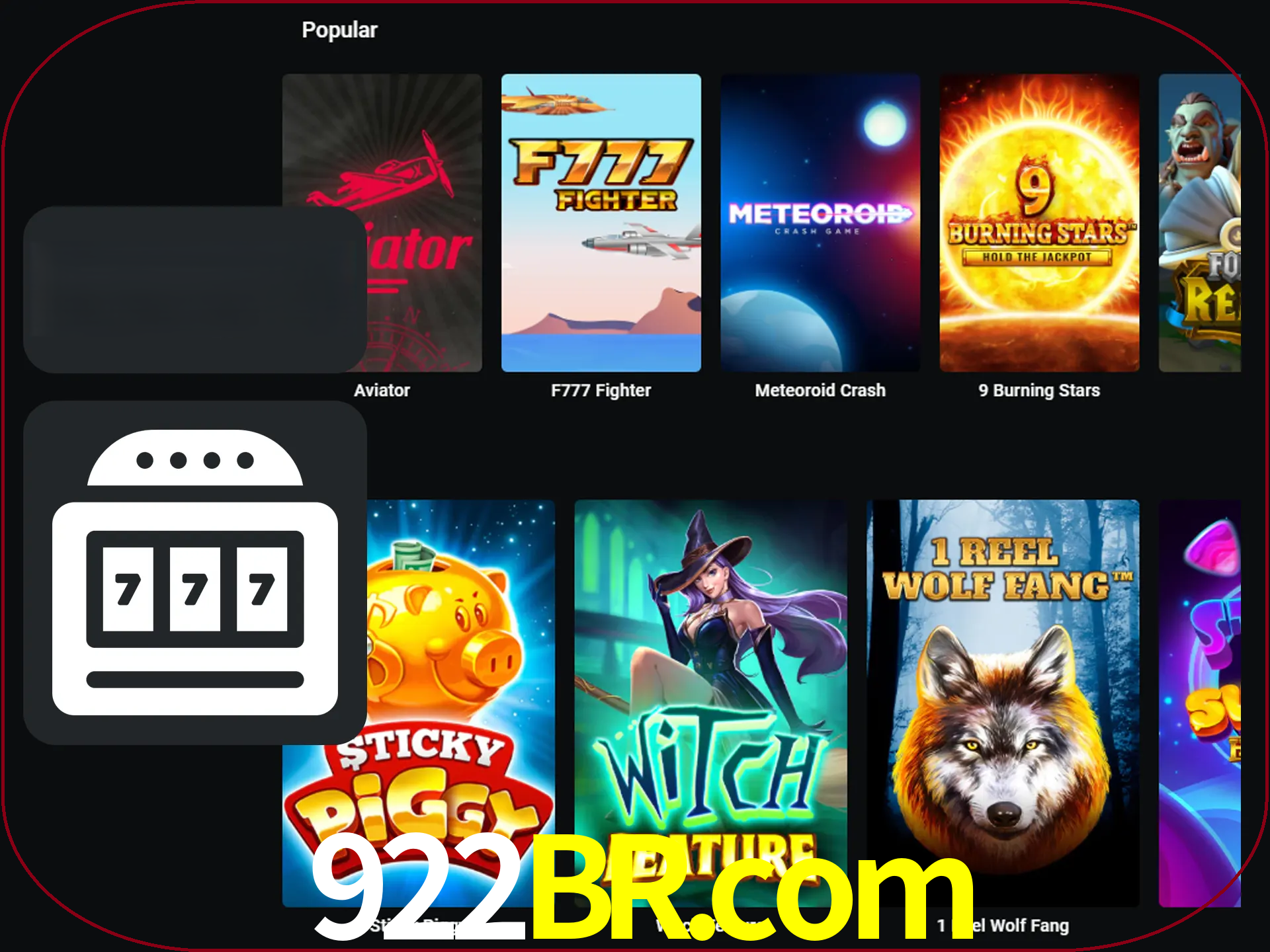 Gire seus slots de dinheiro favoritos.