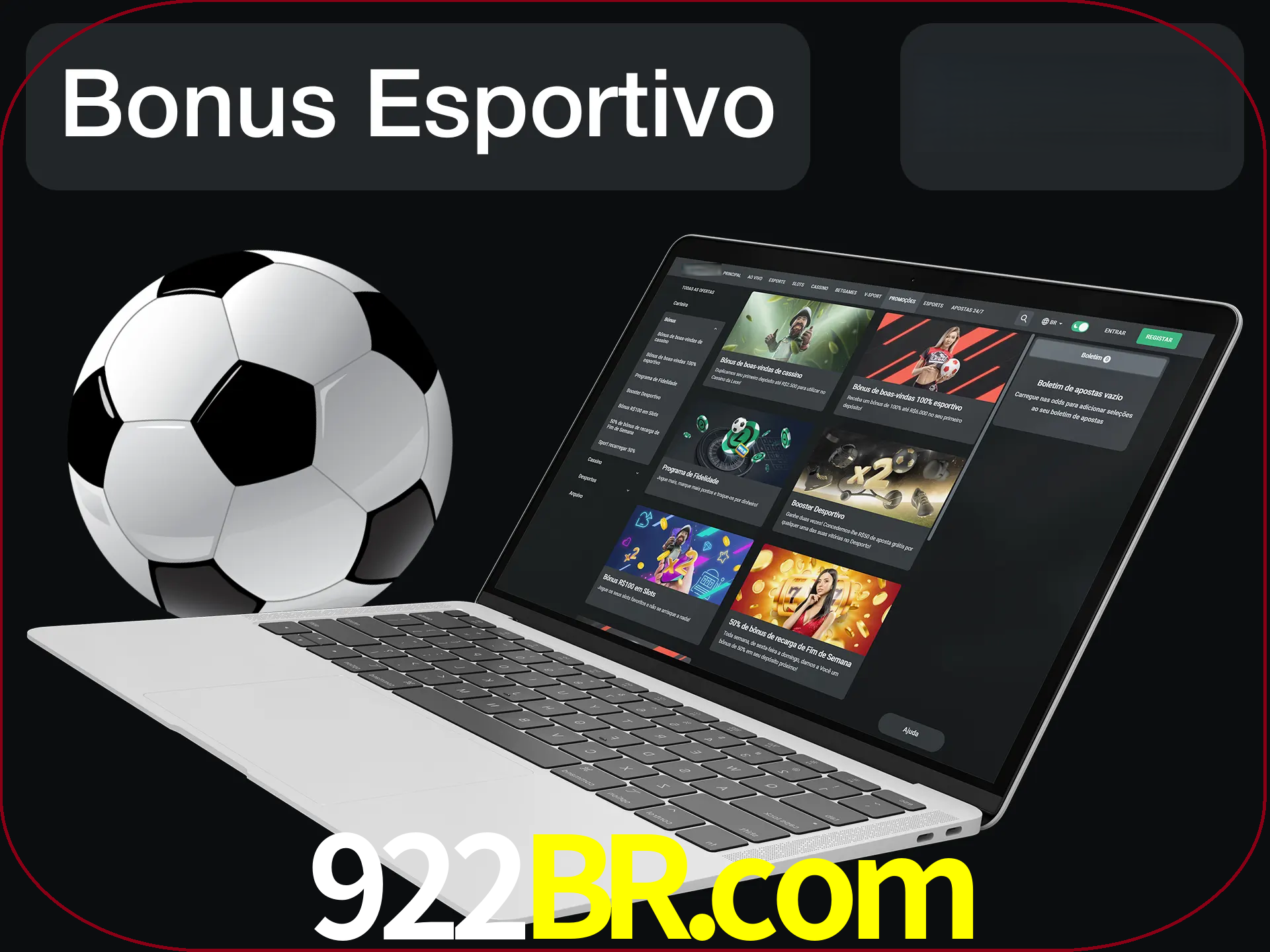 Antes de começar a apostar, use o bônus esportivo.